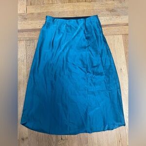 Elegant Teal Women's Skirt